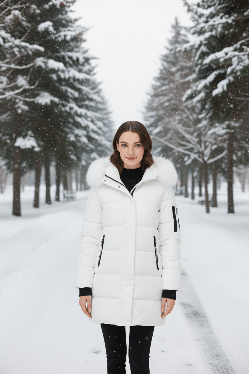 Warm Waterproof Women's Puffer Jacket