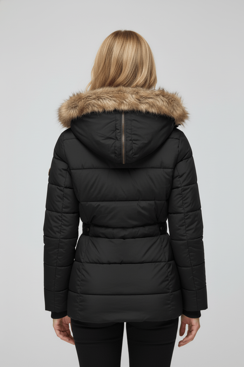 Premium Faux Fur Winter Puffer Coat