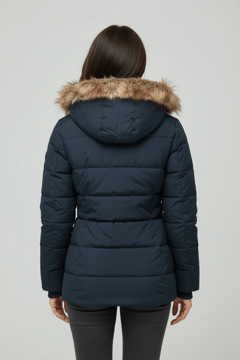 Premium Faux Fur Winter Puffer Coat