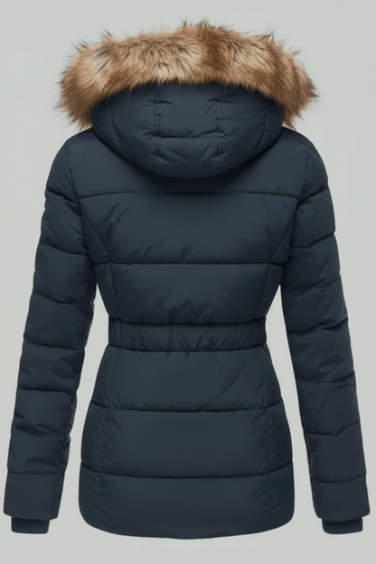 Premium Faux Fur Winter Puffer Coat