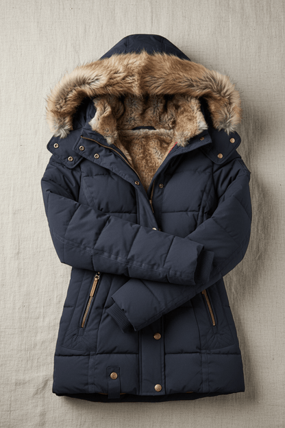 Premium Faux Fur Winter Puffer Coat