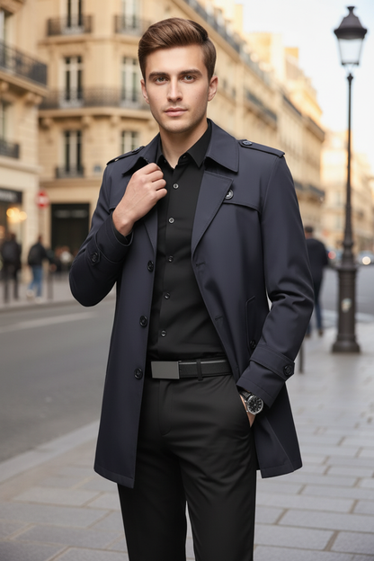 Men's Traditional Waterproof Short Coat