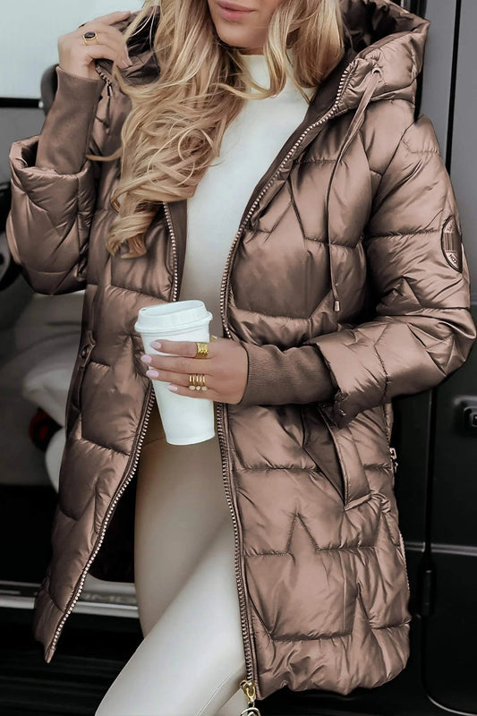 Women's Cotton Hooded Jacket - OutfitLondon