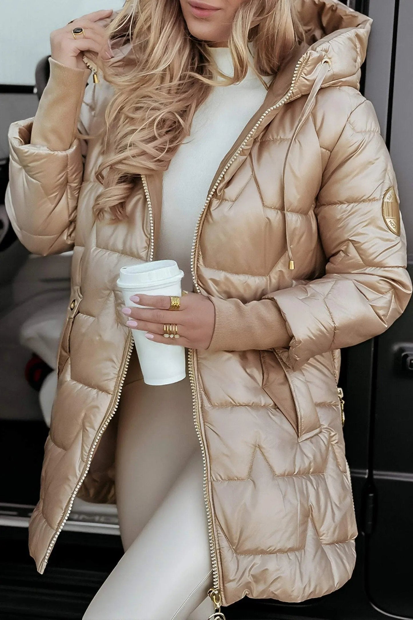 Women's Cotton Hooded Jacket