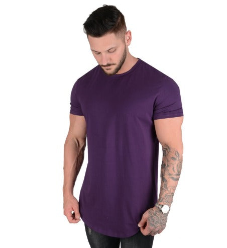 Slim Fit Sports Tee - Breathable Quick Dry Fabric