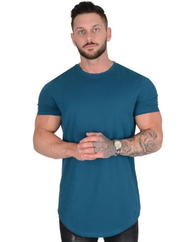 Slim Fit Sports Tee - Breathable Quick Dry Fabric