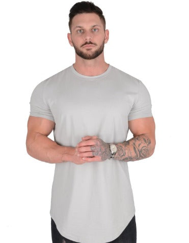 Slim Fit Sports Tee - Breathable Quick Dry Fabric