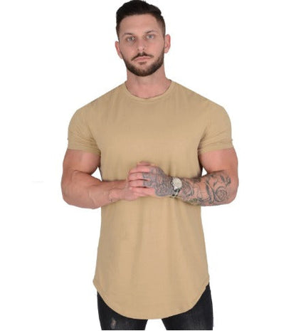Slim Fit Sports Tee - Breathable Quick Dry Fabric