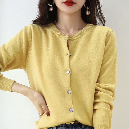 Classic Ladies Simple Knit Sweater