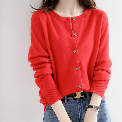 Classic Ladies Simple Knit Sweater