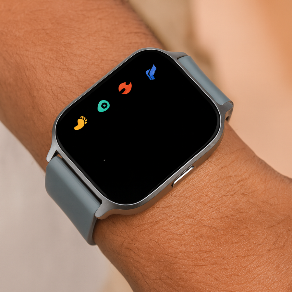 Slim Fitness Tracker with Bluetooth and Heart Rate Monitor