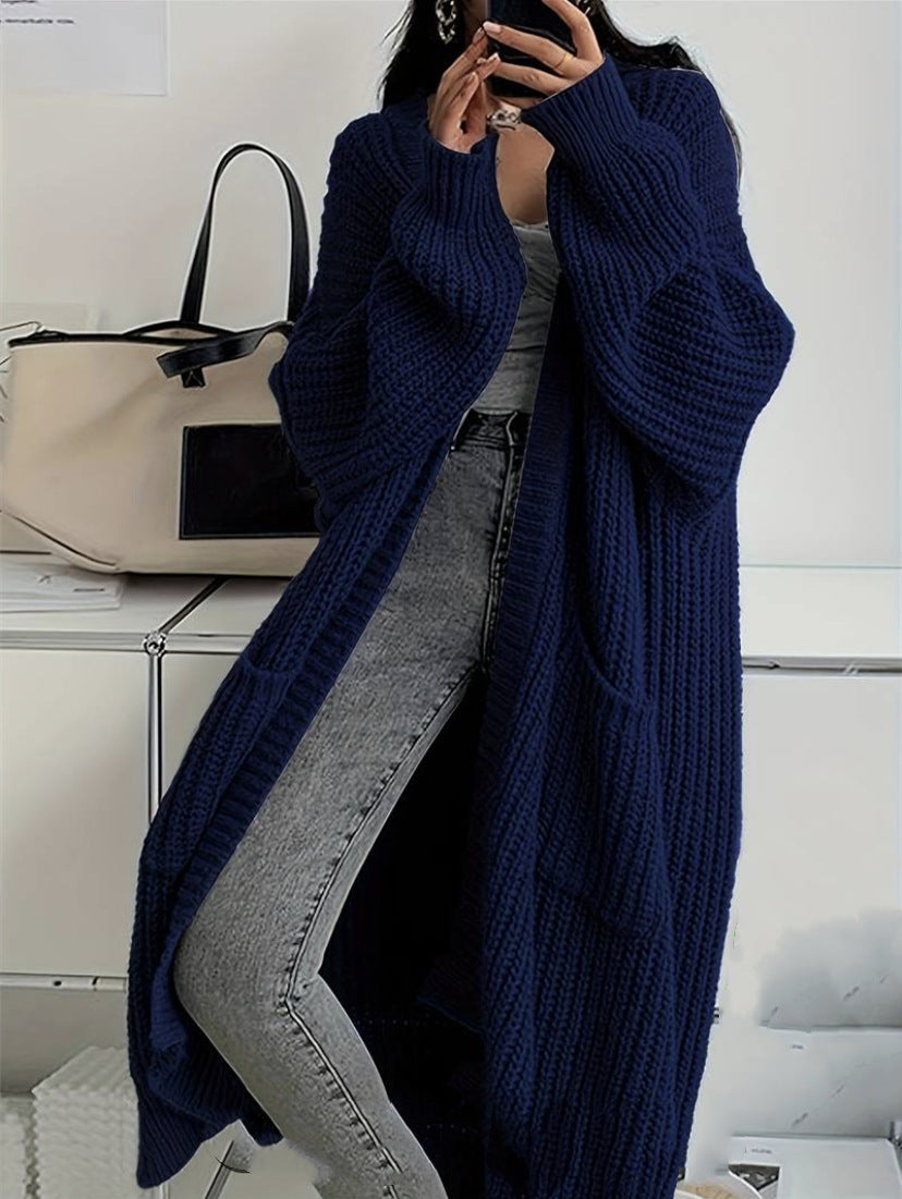 Pink | Soft Knitted Coat with Elegant Style