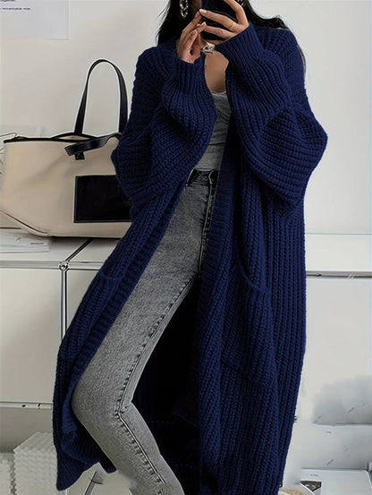 Pink | Soft Knitted Coat with Elegant Style