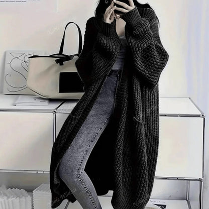 Pink | Soft Knitted Coat with Elegant Style