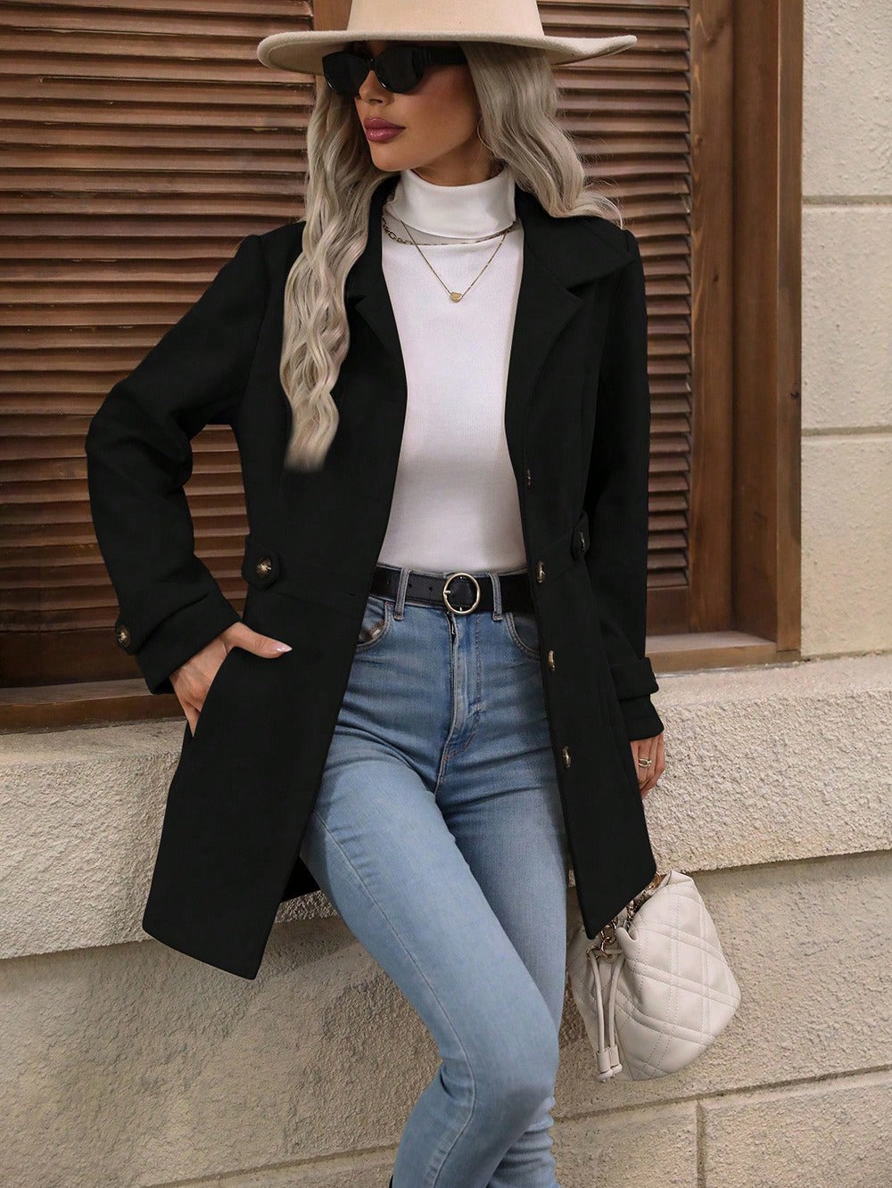 Elegant Ladies Winter Coat