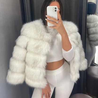 Aurie Women's Faux Fur Coat