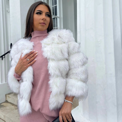 Aurie Women's Faux Fur Coat