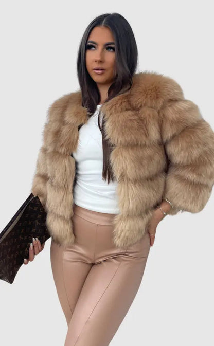 Aurie Women's Faux Fur Coat