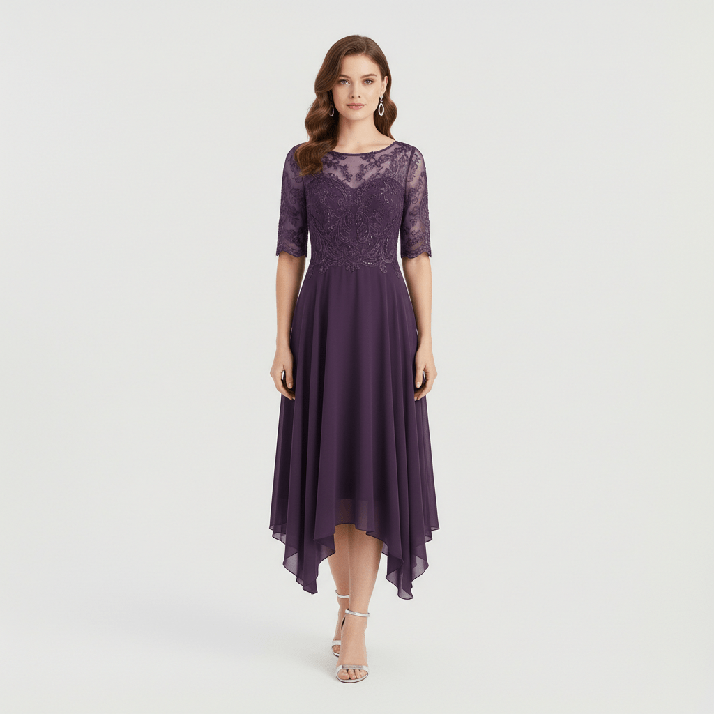 Beautiful Lace Formal Party Dress