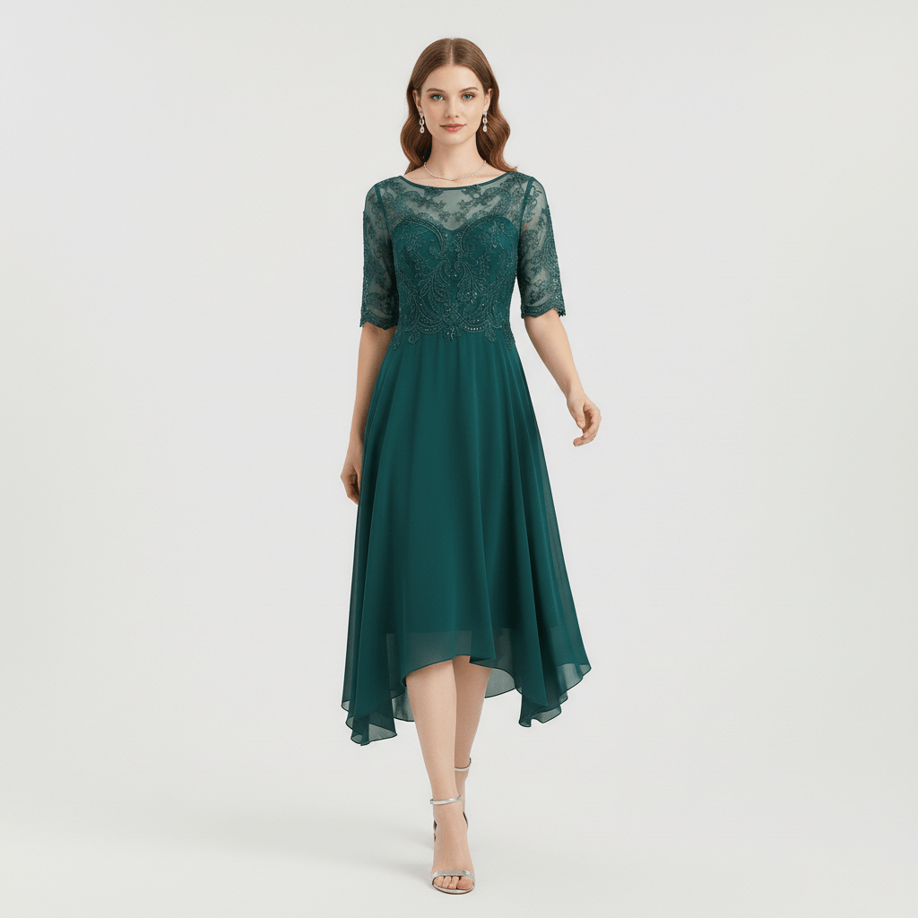 Beautiful Lace Formal Party Dress