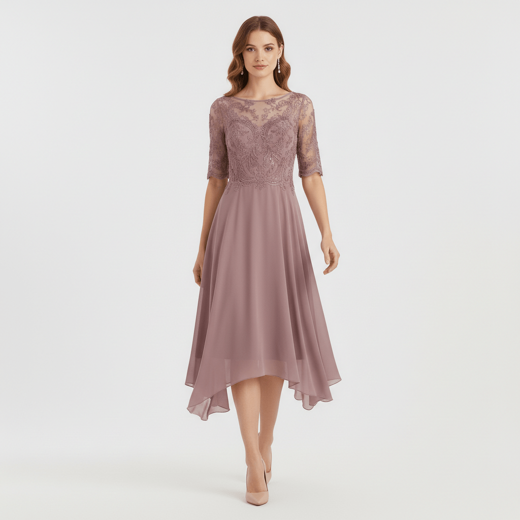 Beautiful Lace Formal Party Dress