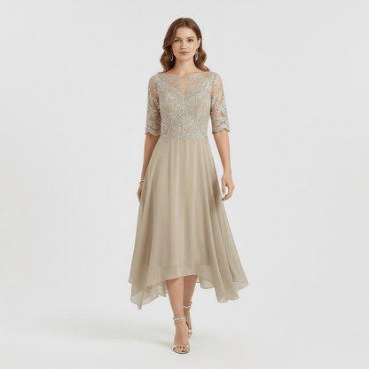 Beautiful Lace Formal Party Dress - OutfitLondon