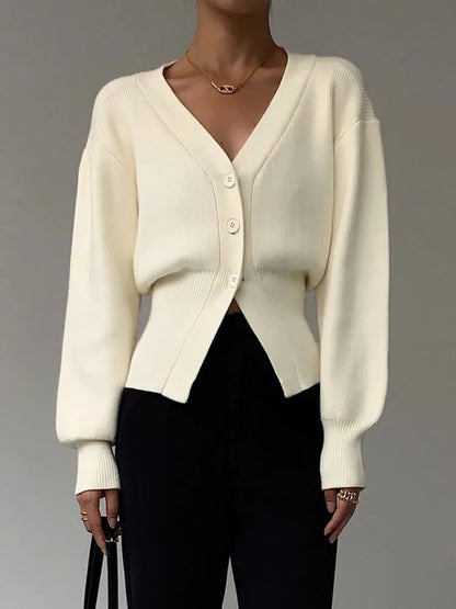 Soft Women's Button Front Long Cardigan Sweater