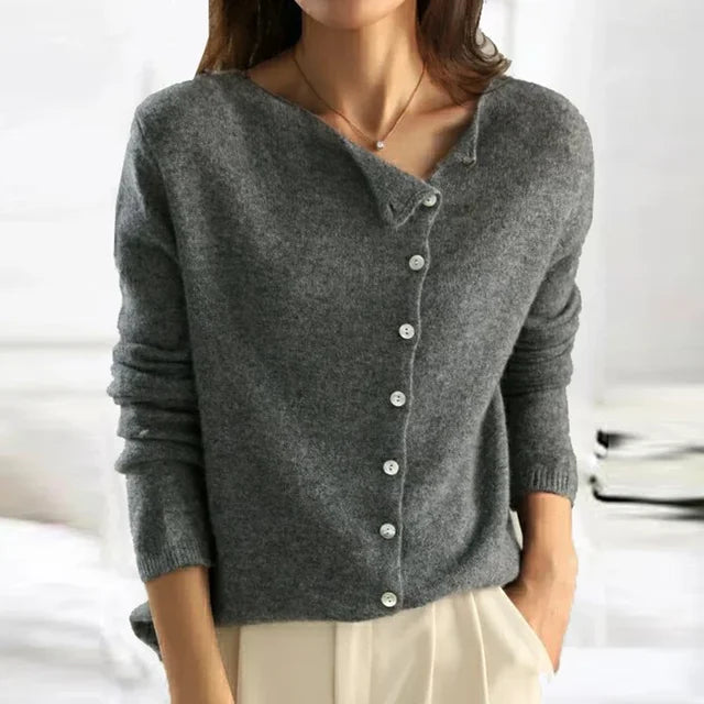 Warm Fuzzy Ladies Crew Neck Sweater