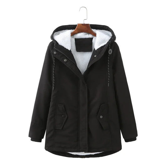Warm Water Resistant Parka Coat - OutfitLondon