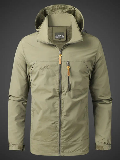 Waterproof Outdoor Men's Windbreaker Jacket