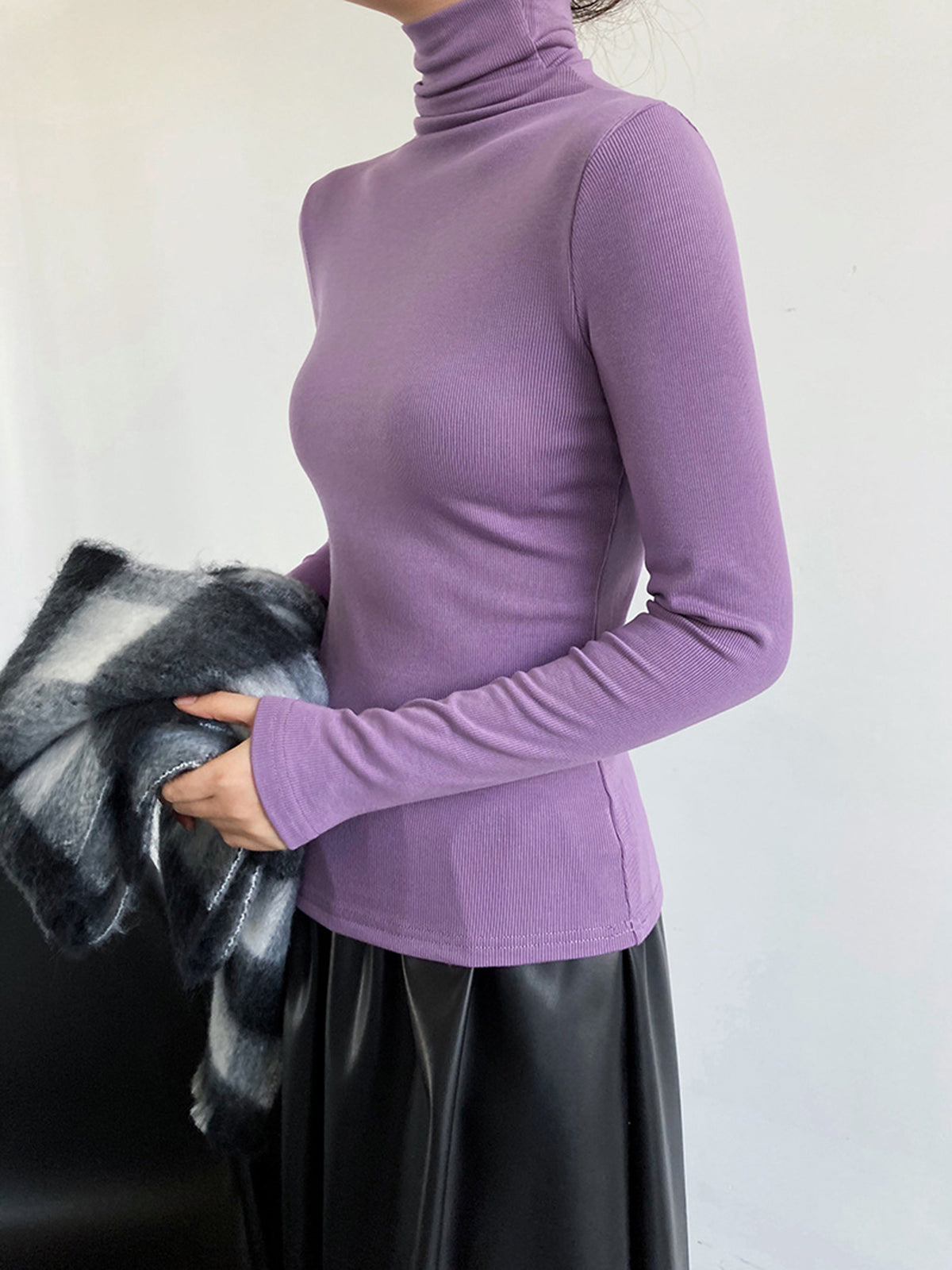 Classic Slim Fit Turtleneck Sweater