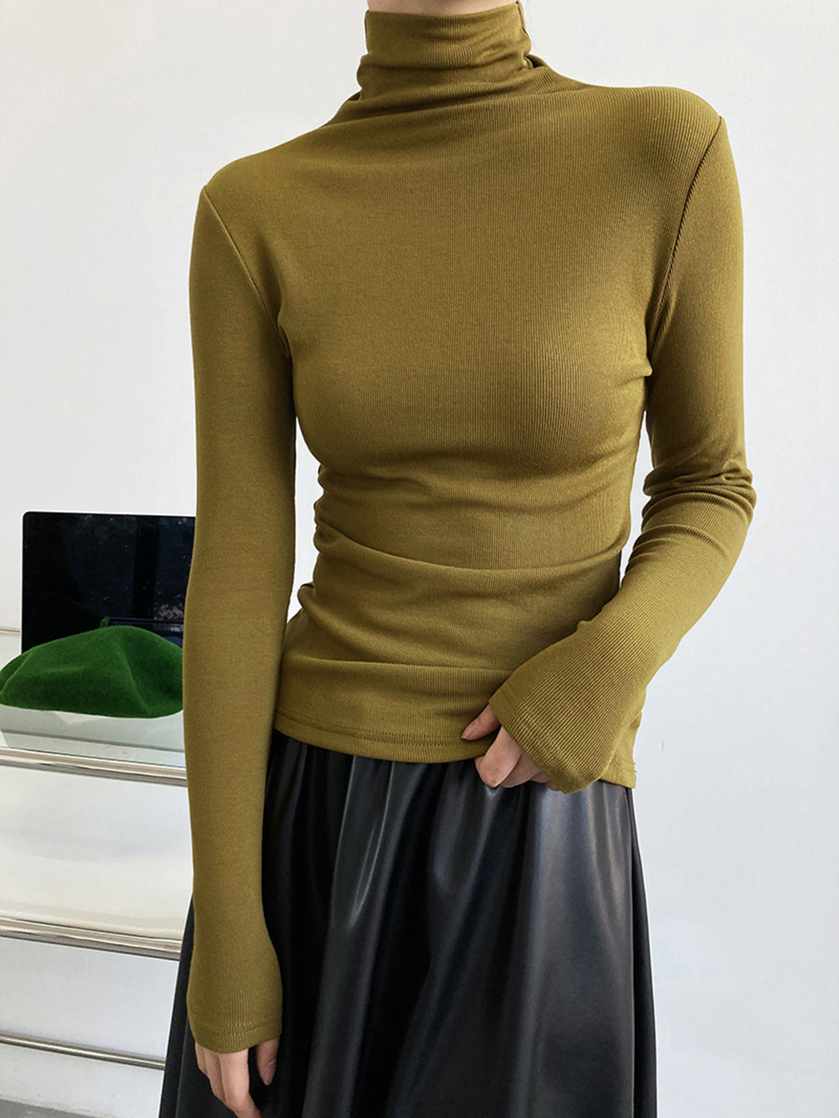 Classic Slim Fit Turtleneck Sweater