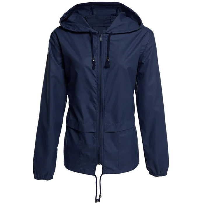 Waterproof Ladies Winter Coat With Hood - OutfitLondon