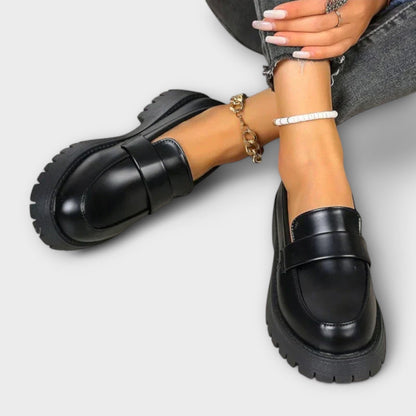 Comfortable Women's Slip On Moccasin Shoes with Low Heels