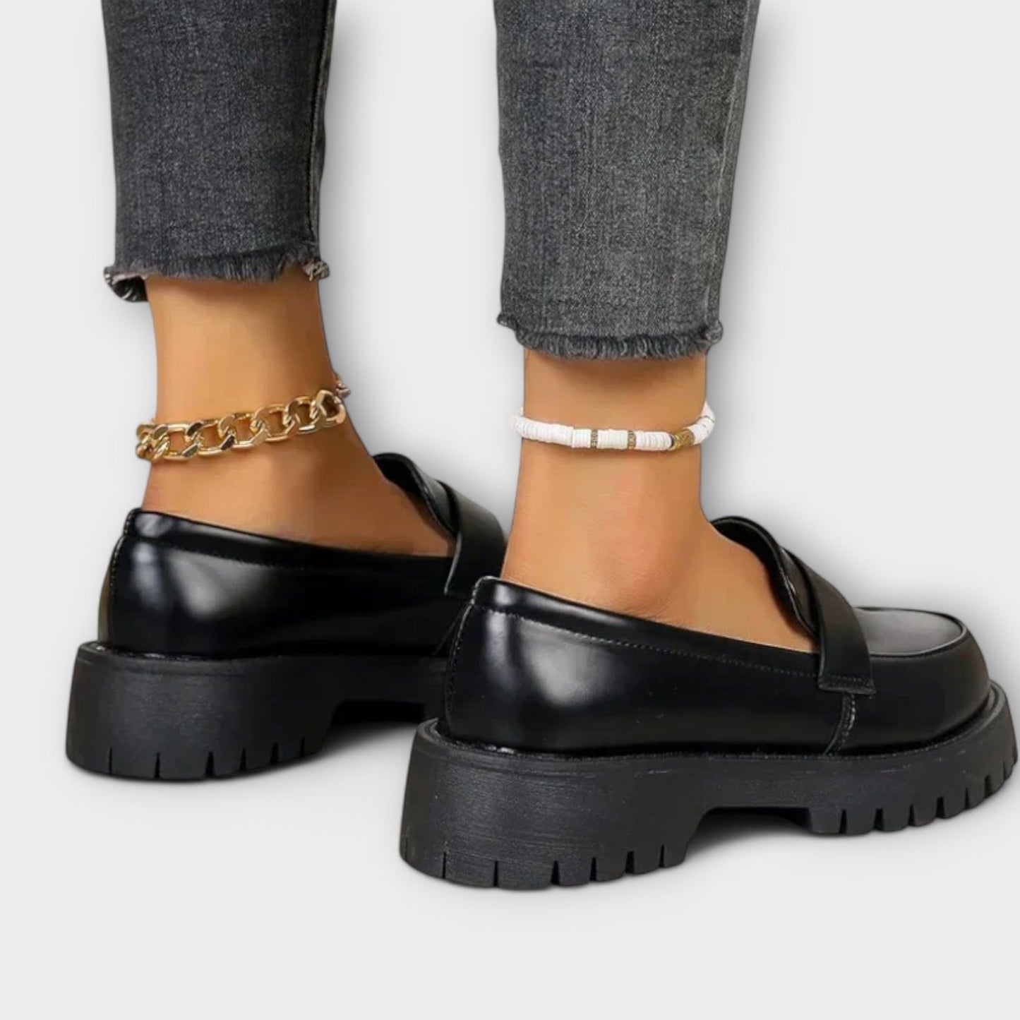 Comfortable Women's Slip On Moccasin Shoes with Low Heels