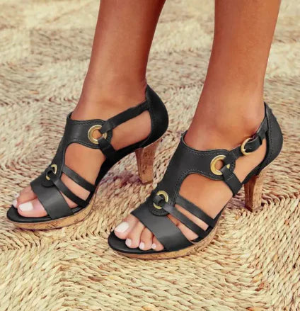 Mary: High Heel Summer Sandals