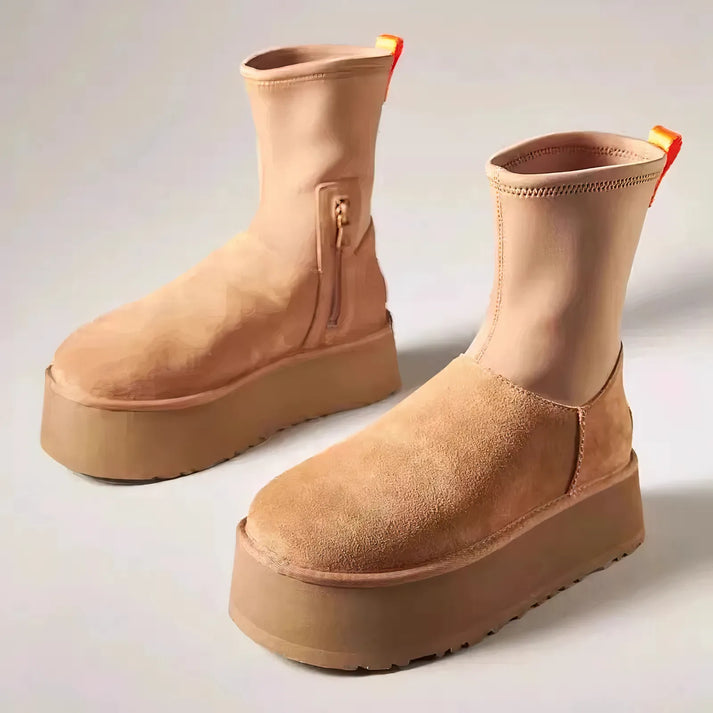 Fashionable Insulated Women's Snow Boots - OutfitLondon