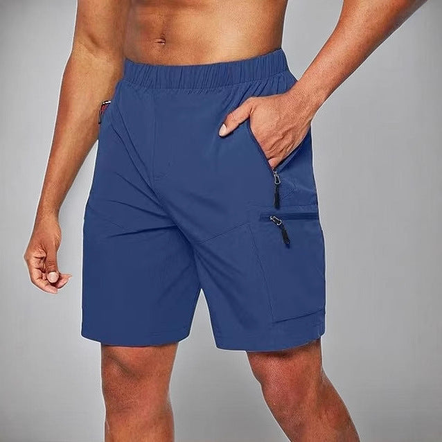Fast Drying Running Shorts with Secure Zip Pockets - OutfitLondon