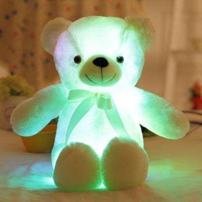 Fun Colorful LED Plush Teddy Bear Night Light