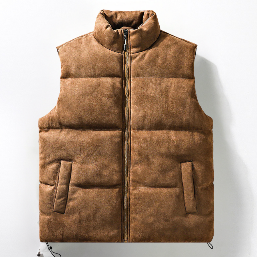 Warm Men's Sleeveless Fleece Vest