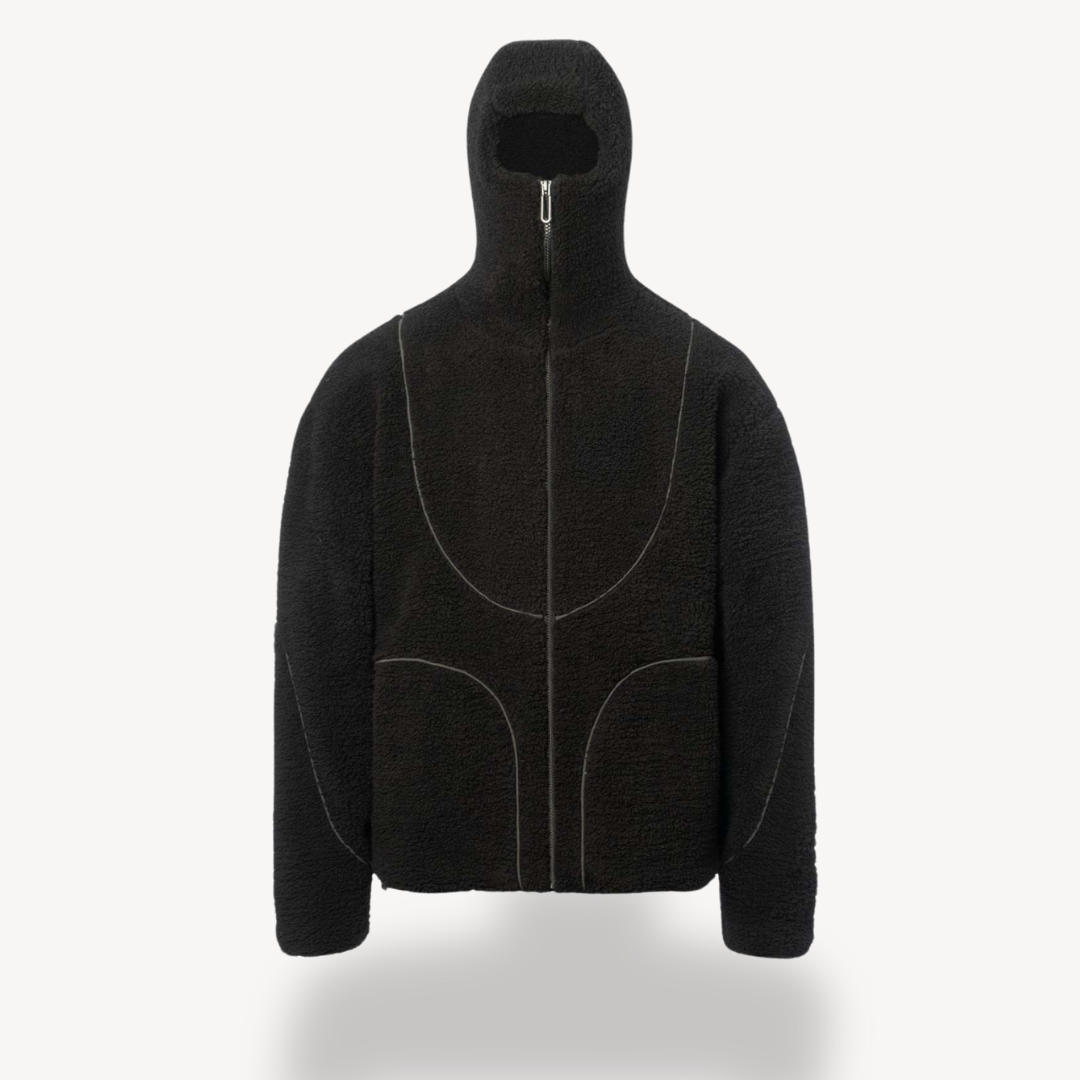 Warm Fleece Hooded Sherpa Jacket