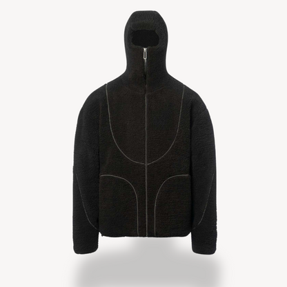 Warm Fleece Hooded Sherpa Jacket