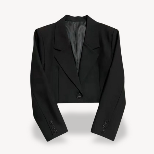 Fitted Short Jacket for Women - OutfitLondon