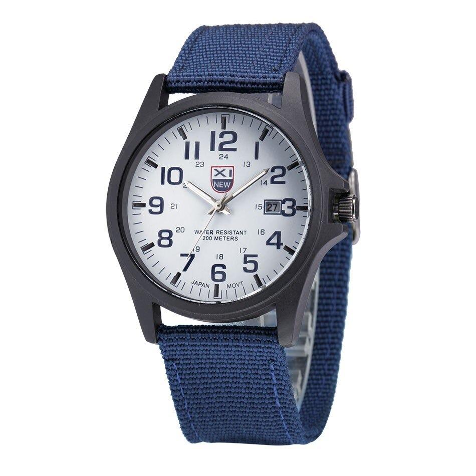 Durable Waterproof Military Style Wrist Watch for Men