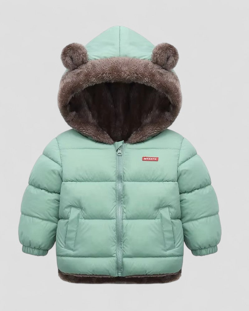 Kids Warm Teddy Ear Padded Jacket