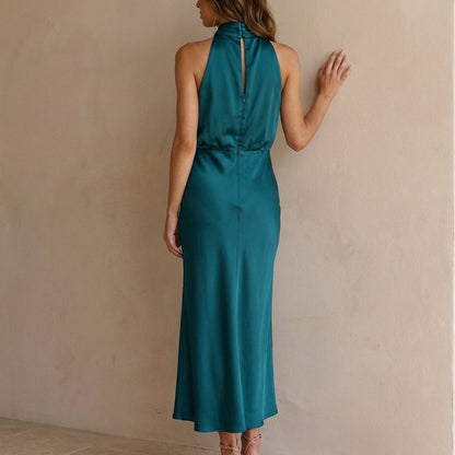 Elegant Sleeveless Midi Dress for Women