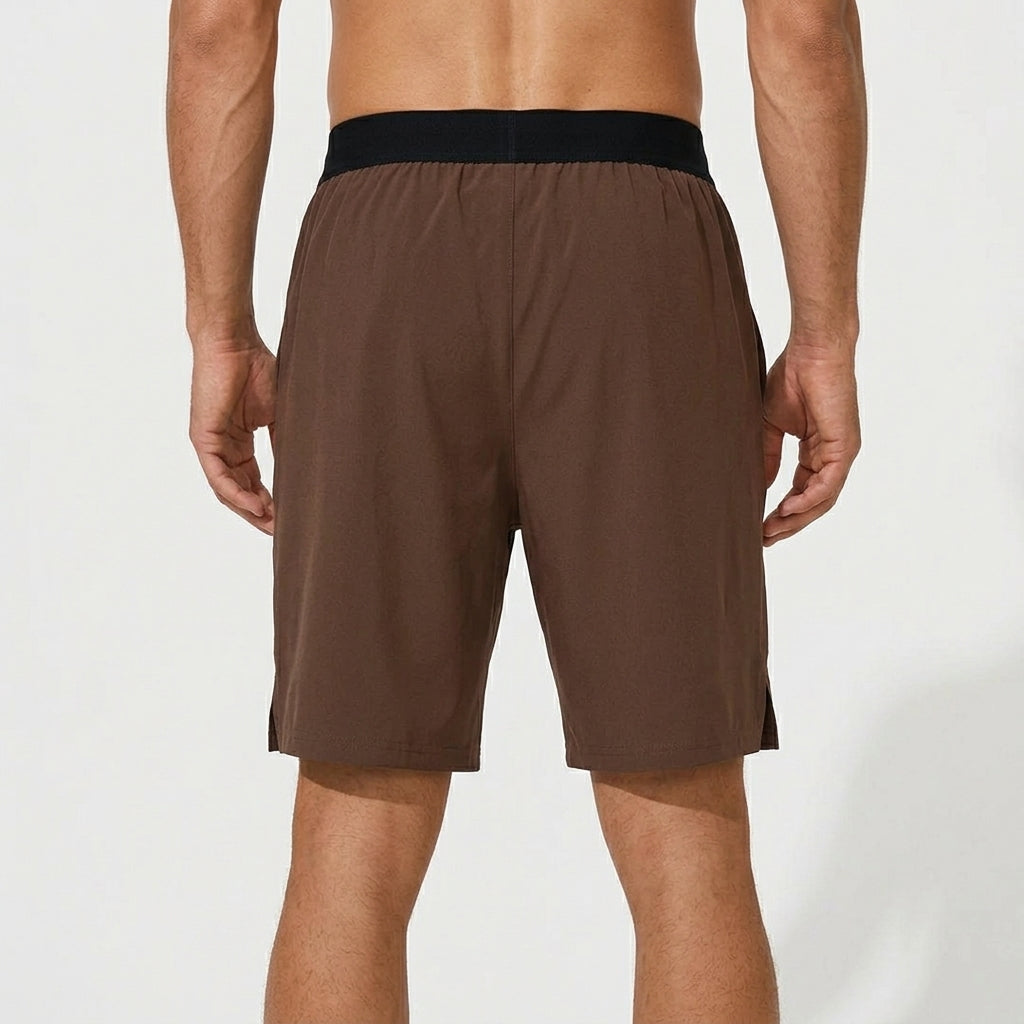 Comfortable Casual Shorts with Elastic Waist and Pockets