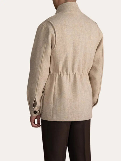 Classic Luxury Mens Wool Coat