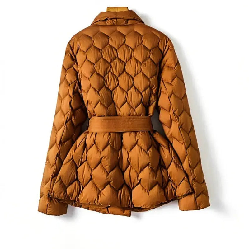 Warm Quilted Puffer Jacket for Ladies