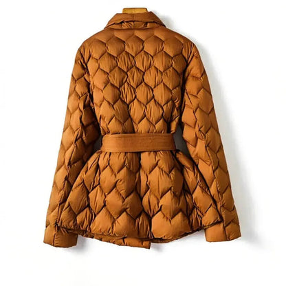 Warm Quilted Puffer Jacket for Ladies